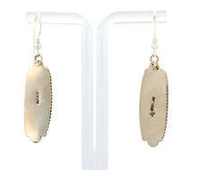 Load image into Gallery viewer, Navajo Native American Charoite Earring by Carol Wylie SKU233163