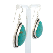Load image into Gallery viewer, Navajo Native American Armenian Turquoise Earring by Art Platero SKU233164