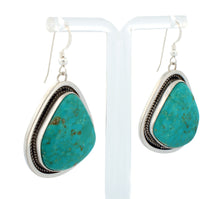Load image into Gallery viewer, Navajo Native American Armenian Turquoise Earring by Art Platero SKU233164