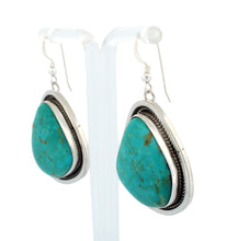 Load image into Gallery viewer, Navajo Native American Armenian Turquoise Earring by Art Platero SKU233164