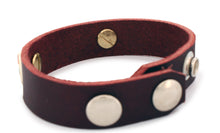 Load image into Gallery viewer, Navajo Native American Turquoise Shell and Lapis Leather Bracelet SKU233176