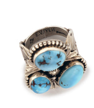 Load image into Gallery viewer, Navajo Native American Golden Hills Ring Size 7 3/4 by Eula Wilie SKU233178