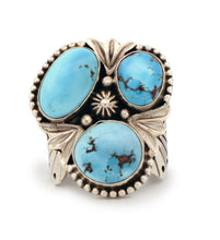 Load image into Gallery viewer, Navajo Native American Golden Hills Ring Size 7 3/4 by Eula Wilie SKU233178