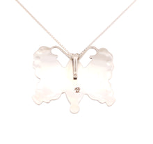 Load image into Gallery viewer, Navajo Native American Kingman Turquoise Butterfly Pin and Pendant SKU233179