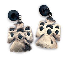 Load image into Gallery viewer, Navajo Native American Kingman Thunderbird Earrings by Tim Yazzie SKU233183