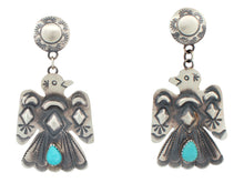 Load image into Gallery viewer, Navajo Native American Kingman Thunderbird Earrings by Tim Yazzie SKU233183