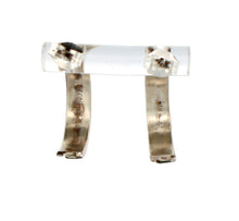 Load image into Gallery viewer, Navajo Native American Kingman Turquoise Inlay Hoop Earrings SKU233186