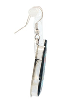 Load image into Gallery viewer, Navajo Native American Yei Inlay Earrings by Gilbert Smith SKU233189