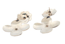 Load image into Gallery viewer, Navajo Native American Stamped Sterling Silver Earrings SKU233193