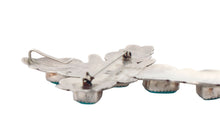 Load image into Gallery viewer, Navajo Native American Kingman Turquoise Cross Pendant Necklace    SKU233199