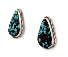 Load image into Gallery viewer, Navajo Native American Prince Turquoise Earrings by Francisco SKU233223