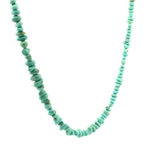 Load image into Gallery viewer, Campitos Mine Turquoise Nugget Necklace 18 1/4 Inches Non Native SKU233225