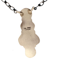 Load image into Gallery viewer, Navajo Native American Fox Turquoise Necklace by Ella Peters SKU233226