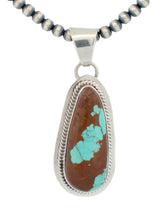 Load image into Gallery viewer, Navajo Native American Mine Number 8 pendant by Burt Fransisco SKU233232