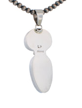 Load image into Gallery viewer, Navajo Native American Mine Number 8 pendant by Lyle Piaso SKU233234