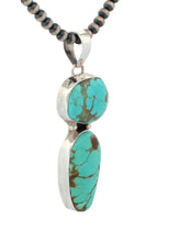 Load image into Gallery viewer, Navajo Native American Mine Number 8 pendant by Lyle Piaso SKU233234