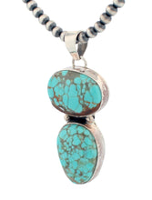 Load image into Gallery viewer, Navajo Native American Mine Number 8 pendant by Lyle Piaso SKU233235