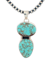Load image into Gallery viewer, Navajo Native American Mine Number 8 pendant by Lyle Piaso SKU233235