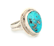 Load image into Gallery viewer, Navajo Native American Sierra Nevada Turquoise Ring Size 6 by Piaso 233257