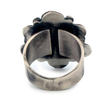 Load image into Gallery viewer, Navajo Native American Sierra Nevada Turquoise Ring Size 8 3/4 by Piaso SKU233259