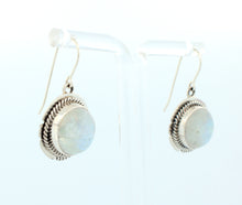 Load image into Gallery viewer, Navajo Native American Moon Stone Earrings by Jake Sampson SKU233261