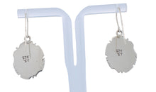 Load image into Gallery viewer, Navajo Native American Moon Stone Earrings by Jake Sampson SKU233262