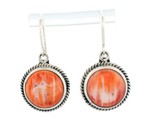 Load image into Gallery viewer, Navajo Native American Spiny Oyster Shell Earrings by Burt Francisco SKU233263