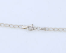 Load image into Gallery viewer, Non Native American 18 Inch Cable Link Sterling Silver Chain SKU233265