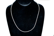 Load image into Gallery viewer, Non Native 17 3/4 Inch 3mm Sterling Silver Desert Pearl Necklace SKU233267