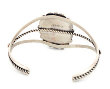 Load image into Gallery viewer, Navajo Native American Morenci Turquoise Bracelet by Junior Begay SKU233273