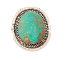 Load image into Gallery viewer, Navajo Native American Campitos Turquoise Ring Size 7 1/2 by Perry SKU233280