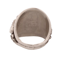 Load image into Gallery viewer, Navajo Native American Royston Turquoise And Coral Ring Size 10 1/4 SKU233288