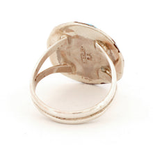 Load image into Gallery viewer, Navajo Native American Kingman Turquoise Ring Size 8 3/4 by Perry SKU233289
