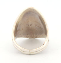 Load image into Gallery viewer, Navajo Native American Coral and Turquoise Ring Size 9 1/2 by Ronald Lee SKU233306