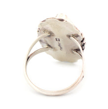 Load image into Gallery viewer, Navajo Native American Orange Shell Ring Size 8 1/4 by Martinez