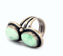 Load image into Gallery viewer, Navajo Native American Palomino Variscite Ring Size 6 by Benally SKU233309