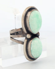 Load image into Gallery viewer, Navajo Native American Palomino Variscite Ring Size 6 3/4 by Benally SKU233310