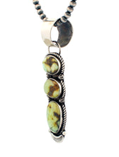 Load image into Gallery viewer, Navajo Native American Palomino Variscite Pendant by Enditto SKU233315