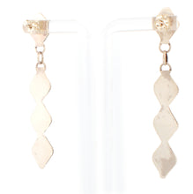 Load image into Gallery viewer, Zuni Native American Sleeping Beauty Turquoise Earrings by Priscilla Chavez SKU233320