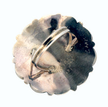 Load image into Gallery viewer, Zuni Native American Inlay Sunface Ring Size 10 by Delwin Gasper SKU233323