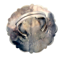 Load image into Gallery viewer, Zuni Native American Inlay Sunface Ring Size 10 1/2 by Delwin Gasper SKU233324