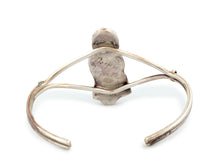 Load image into Gallery viewer, Zuni Native American Turquoise Inlay Corn Maiden Bracelet by Waseta SKU233327