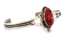 Load image into Gallery viewer, Zuni Native American Orange Spiny Shell Corn Bracelet by Etsate SKU233329