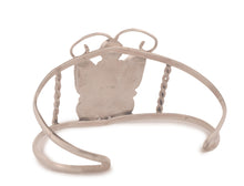 Load image into Gallery viewer, Zuni Native American Turquoise Inlay Butterfly Bracelet by Dishta SKU233336