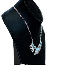 Load image into Gallery viewer, Zuni Native American Estate Needlepoint Necklace and Earrings Set SKU233339