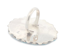Load image into Gallery viewer, Zuni Native American Kingman Turquoise Ring Size 7 by Veronica Martza SKU233347