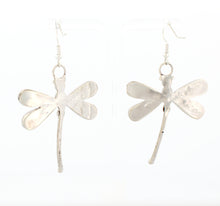Load image into Gallery viewer, Zuni Native American Turquoise Inlay Dragonfly Earrings by Angus Ahiyite SKU233366