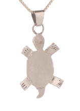 Load image into Gallery viewer, Zuni Native American Turquoise Inlay Turtle Pendant by Wayne Haloo SKU233367