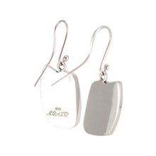 Load image into Gallery viewer, Mata Ortiz Broken Pottery Shard and Silver Earrings by Beltran NON NATIVE