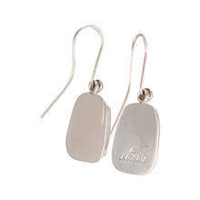 Load image into Gallery viewer, Mata Ortiz Broken Pottery Shard and Silver Earrings by Beltran NON NATIVE
